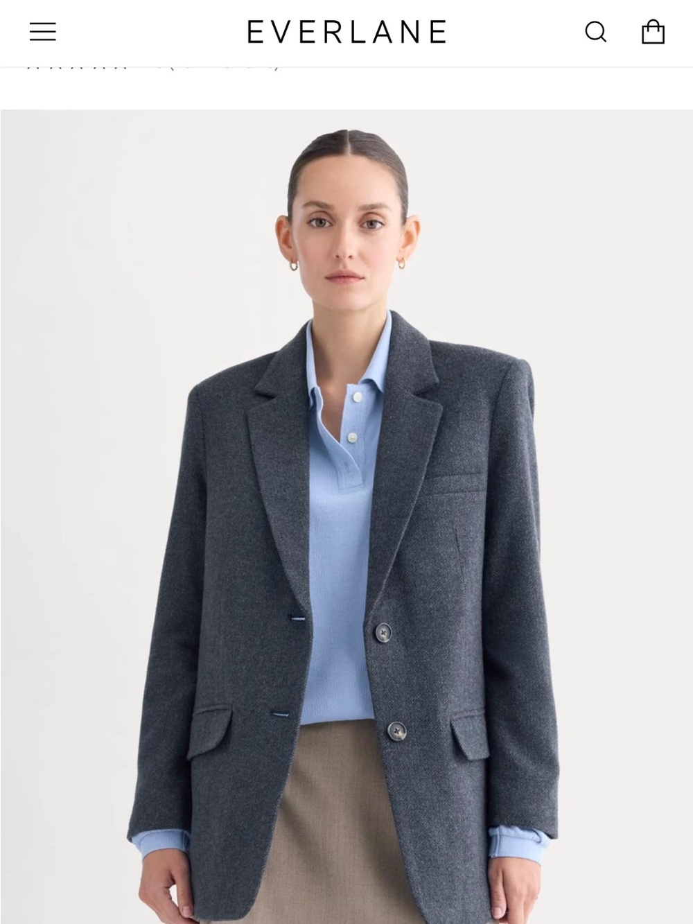 Everlane Blazer in Wool